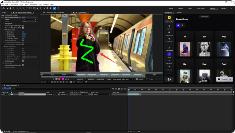 How to Rotoscope in Adobe After Effects (Step-by-Step)