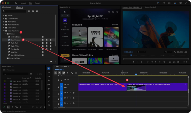 How to Add Transitions in Adobe Premiere Pro (2025 Updated Guide)