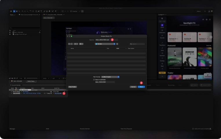 How to Export in After Effects 2025 (and Save as MP4)