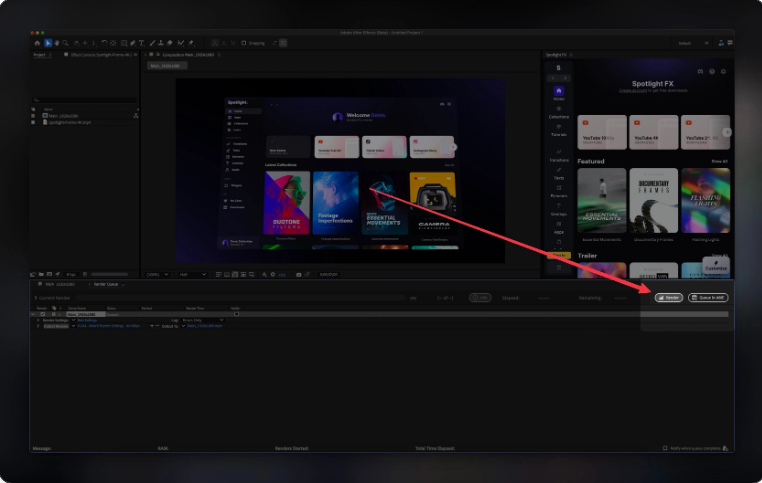 How to Export in After Effects 2025 (and Save as MP4)