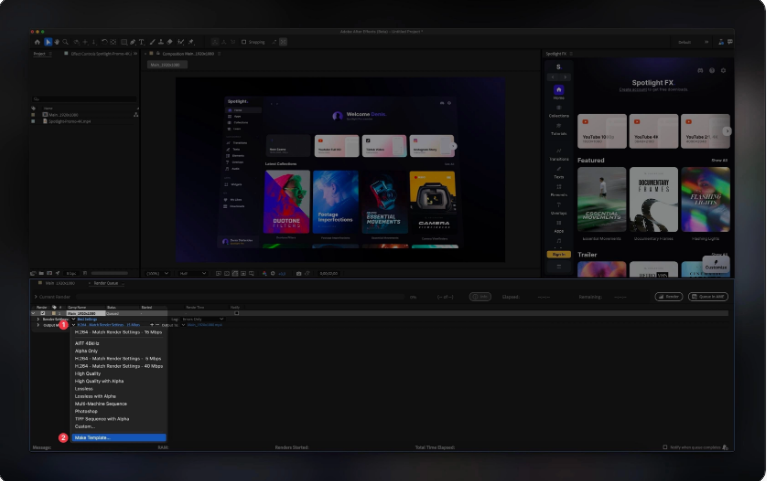 How to Export in After Effects 2025 (and Save as MP4)
