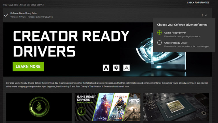 Think Reliable: Inside Nvidia's New Creator-Ready Update — Creator Ready Drivers