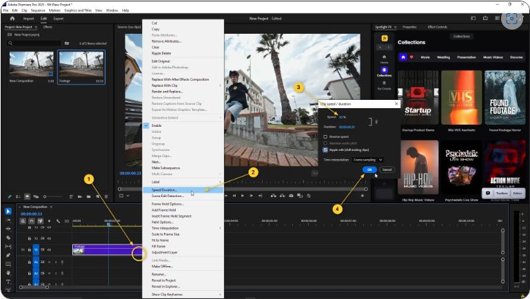 How to Slow Down Video in Premiere Pro (2 Simple Methods)