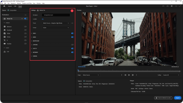 How to Export Your Video from Adobe Premiere Pro (3 Simple Steps)