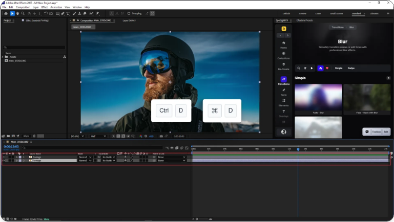 How to Duplicate a Layer in After Effects (2 Simple Ways)