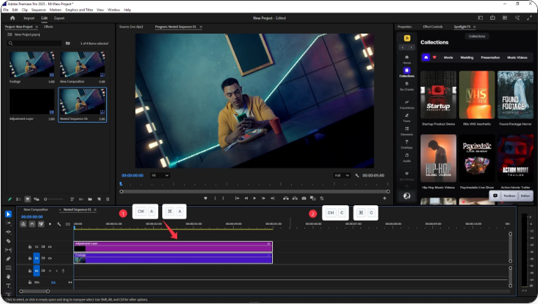 How to Unnest Clips in Adobe Premiere Pro (Quick Guide)