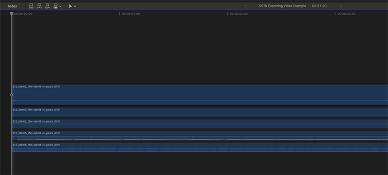 Download, Prep, and Import Song Stems to Your Favorite NLE — Add to Timeline