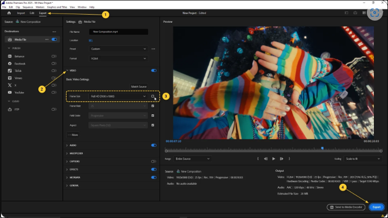 How to Change Resolution in Premiere Pro (3 Simple Steps)