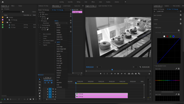 Isolating Image Channels to Work with Chroma and Luma in Premiere — Isolate Blue Channel