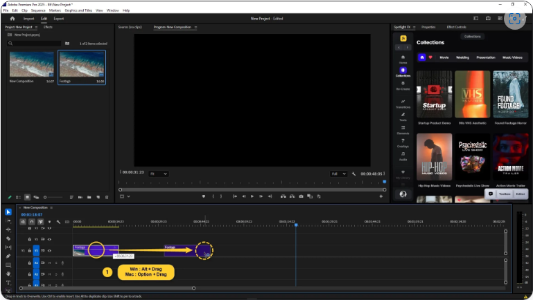 How to Duplicate a Clip in Premiere Pro (2 Quick Methods)