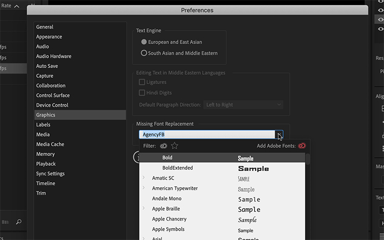 6 New Features in Premiere Pro's Essential Graphics Panel - Font Replacement
