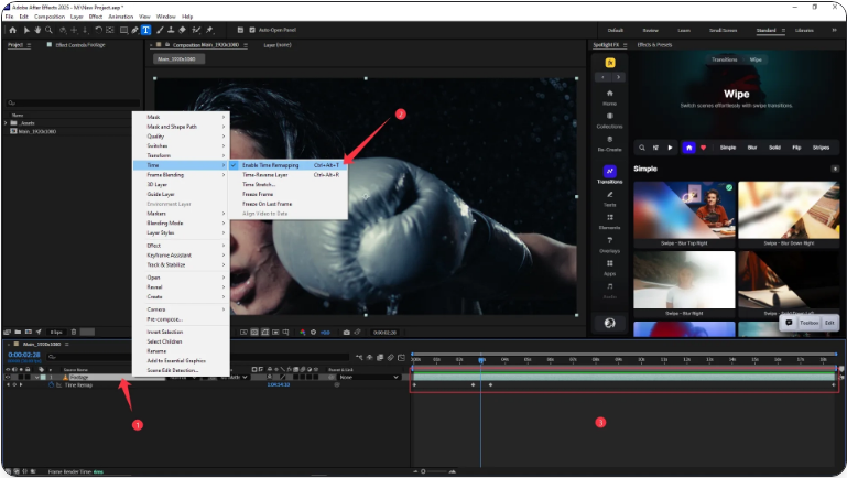 How to Speed Up a Video in After Effects (3 Simple Methods)