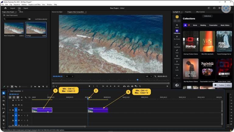 How to Duplicate a Clip in Premiere Pro (2 Quick Methods)