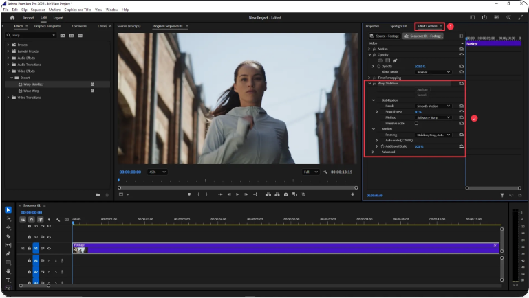 How to Stabilize Shaky Video in Premiere Pro (Simple 3-Step Guide)