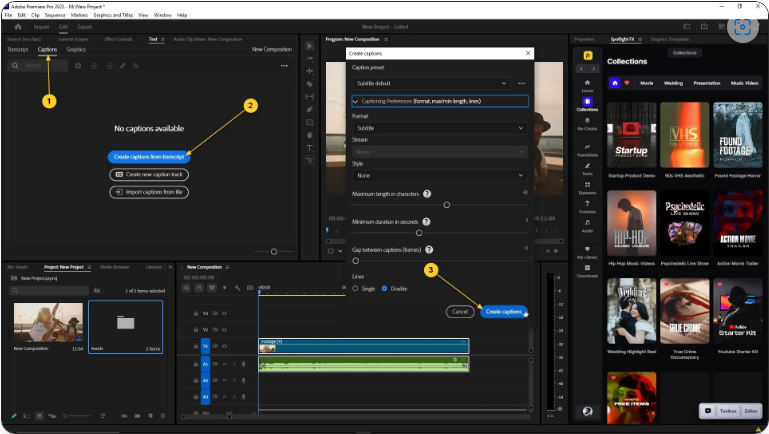 How to Add Captions in Adobe Premiere Pro (5 Easy Steps)