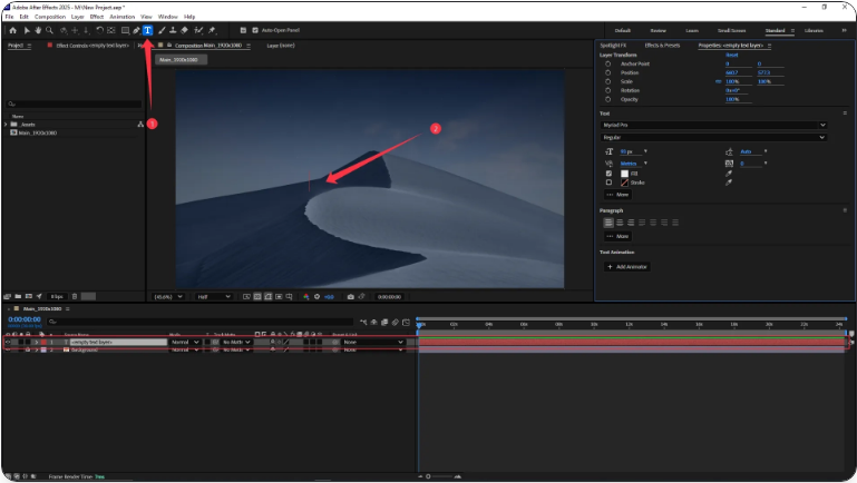 How to Add Text in After Effects (3 Simple Steps)