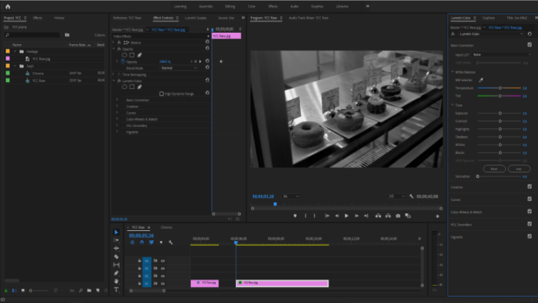 Isolating Image Channels to Work with Chroma and Luma in Premiere — Separation