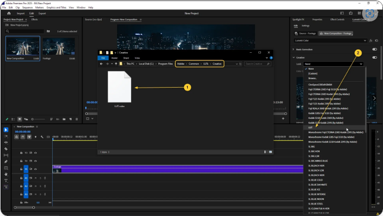 How to Import LUTs into Premiere Pro (3 Simple Steps)