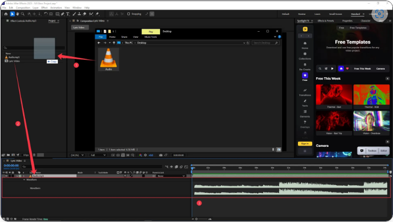 How to Create a Professional Lyric Video in After Effects (5 Simple Steps)