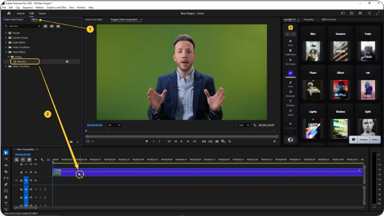 How to Remove a Background in Adobe Premiere Pro (3 Simple Steps)