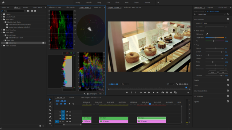 Isolating Image Channels to Work with Chroma and Luma in Premiere — Noise Filter Settings