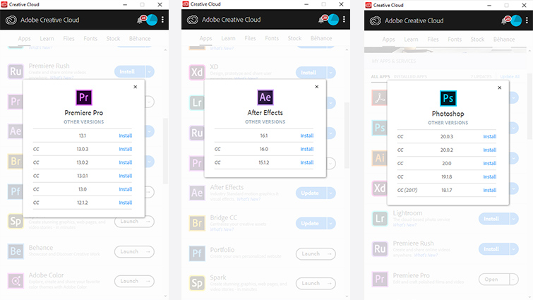 Why Adobe Doesn't Want You Using Older Versions of CC — Adobe Creative Cloud Versions