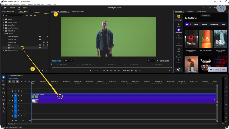 How to Use Green Screen in Premiere Pro (4 Simple Steps)