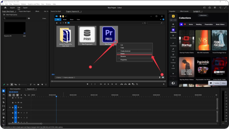 How to Delete Projects in Adobe Premiere Pro (3 Easy Steps)