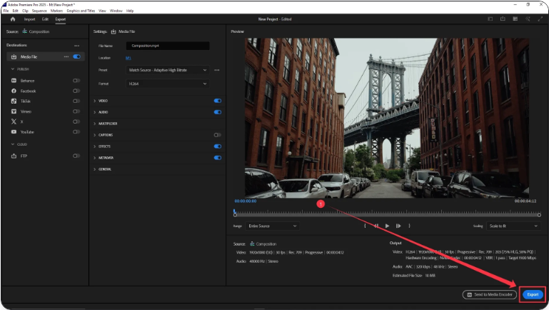 How to Export Your Video from Adobe Premiere Pro (3 Simple Steps)